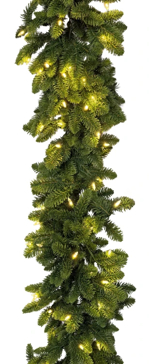 Girlanda świąteczna Noble Fir LED, 100 lampek, 180 cm