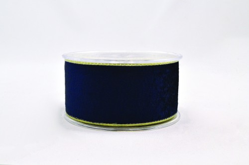 wstazka-welurowa-granatowa-zloty-spod-7-2cm