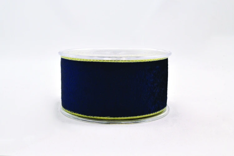 wstazka-welurowa-granatowa-zloty-spod-7-2cm