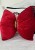 Poduszka - kokarda, czerwona