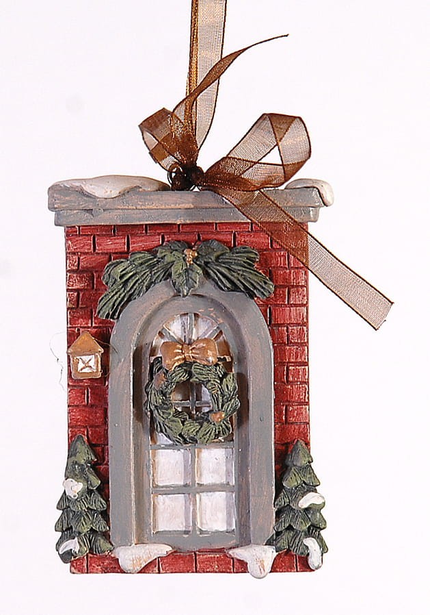 Zawieszka, świąteczne drzwi wejściowe, 9 cm