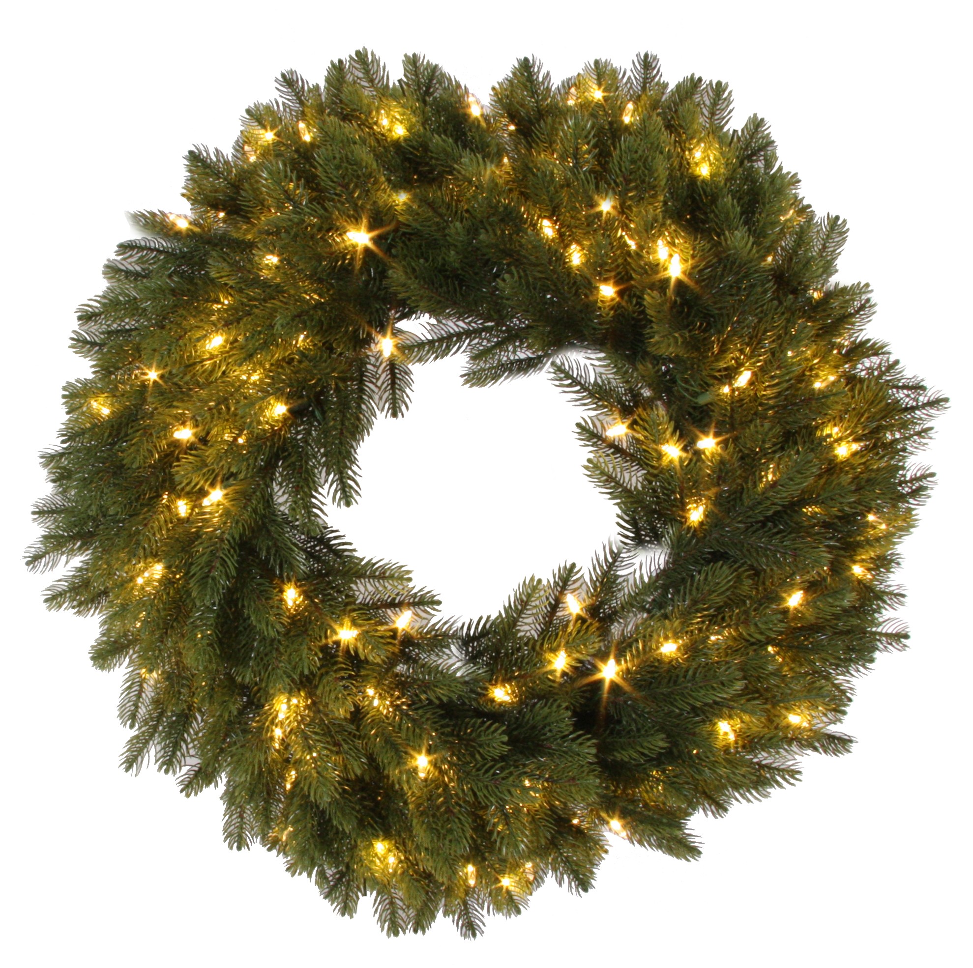 Wianek świąteczny z podświetleniem LED, śr. 75 cm