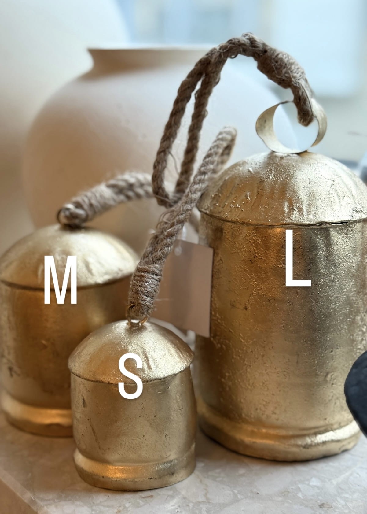 Dzwonek w stylu Vintage COW BELLS - rozmiar M